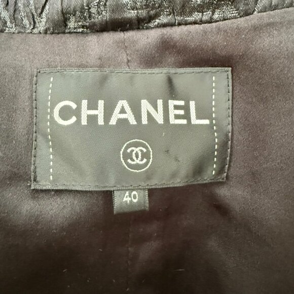 Chanel star print shimmer fabric vest size 40 - Picture 6 of 6